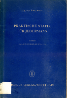 Cover des Buches:  Statik von Adolf Braun