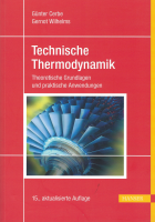 Cover des Buches: Technische Thermodynamik von Günter Cerbe und Gernot Wilhelms