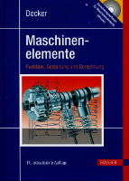 Cover des Buches: Maschinenelemente von Decker