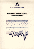 Cover des Buches: Hommelwerke GmbH:Rauheitsmessung Theorie und Praxis
