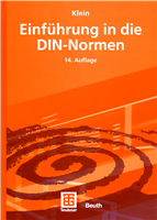 Cover des Buches: Klein:Einführung in die DIN-Normen