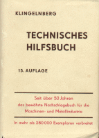 Cover des Buches: Technisches Hilfsbuch von Klingelnberg
