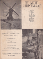 Cover des Buches: Technische Kulturdenkmale von Conrad Matschoss 1932