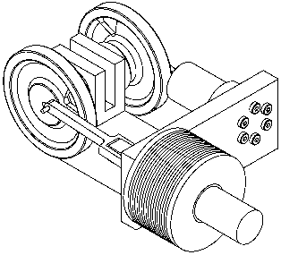 Bild eines Stirling-Motors